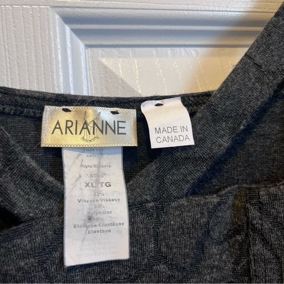 Arianne tank top sleveless gray women medium cami Y2K - Picture 3 of 4